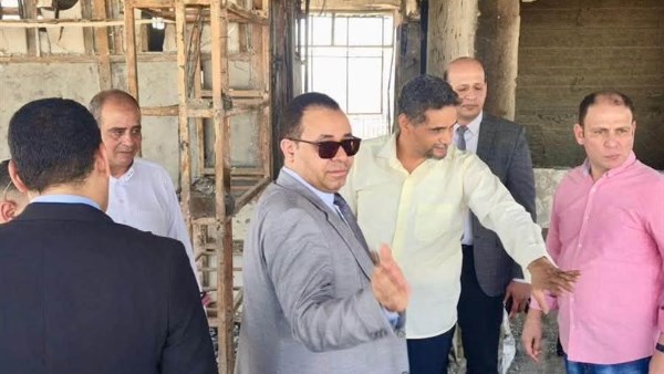 3 طوابق مخالفة.. النيابة الإدارية تعاين عقار معهد الاتصالات بسوهاج بعد الحريق