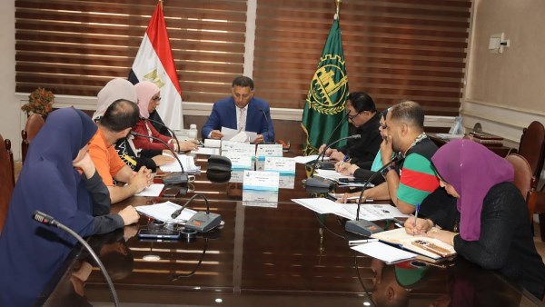 محافظ القليوبية يتابع الموقف التنفيذي لملف تقنين الأراضي أملاك الدولة