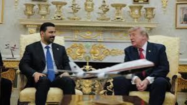 ترامب يستقبل رئيس الوزراء العراقي في البيت الأبيض لبحث التعاون الثنائي والتطورات الإقليمية