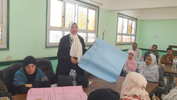 اثناء تدريب المعلمين