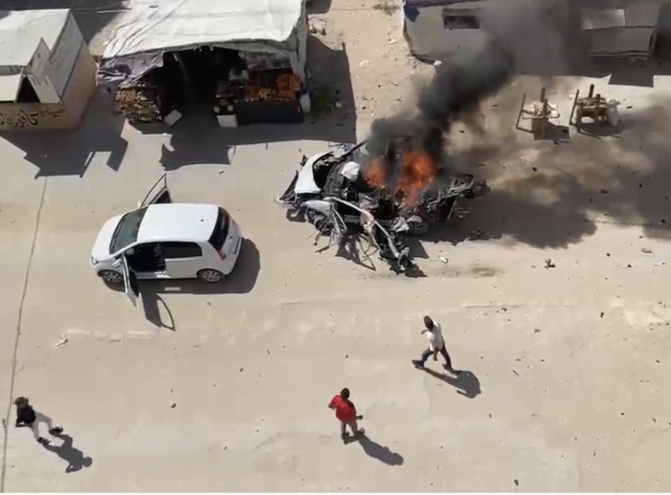 شهيد وجرحى في قصف إسرائيلي استهدف مركبة غرب مدينة غزة