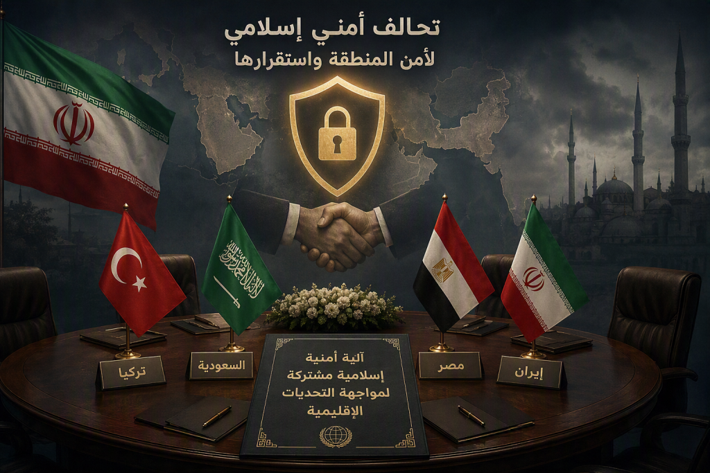 إيران تدعو لتحالف أمني إسلامي جديد يضم تركيا والسعودية ومصر