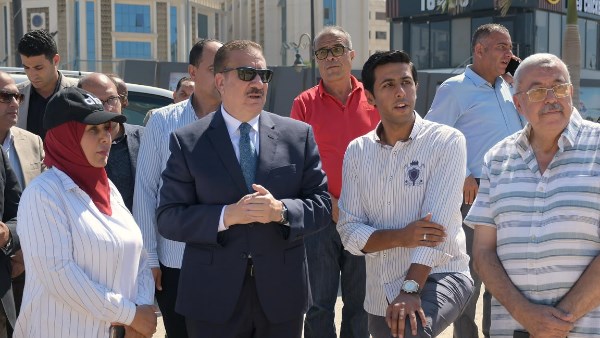 محافظ بورسعيد يتفقد أعمال رفع كفاءة 