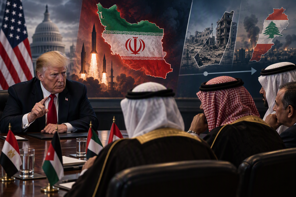 واشنطن للعرب: إيران أولاً.. وغزة ولبنان على طاولة ما بعد الحسم